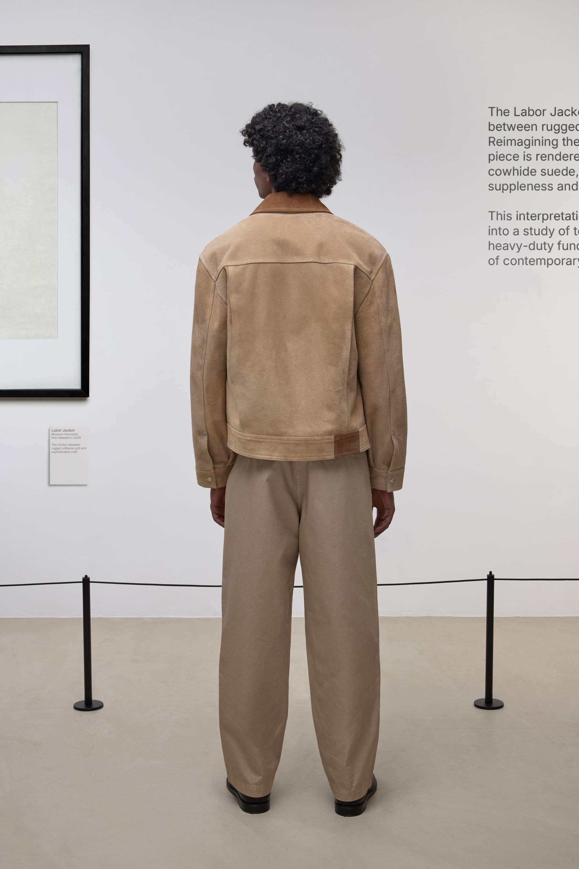 Labor Jacket - Soft Suede - Light Beige