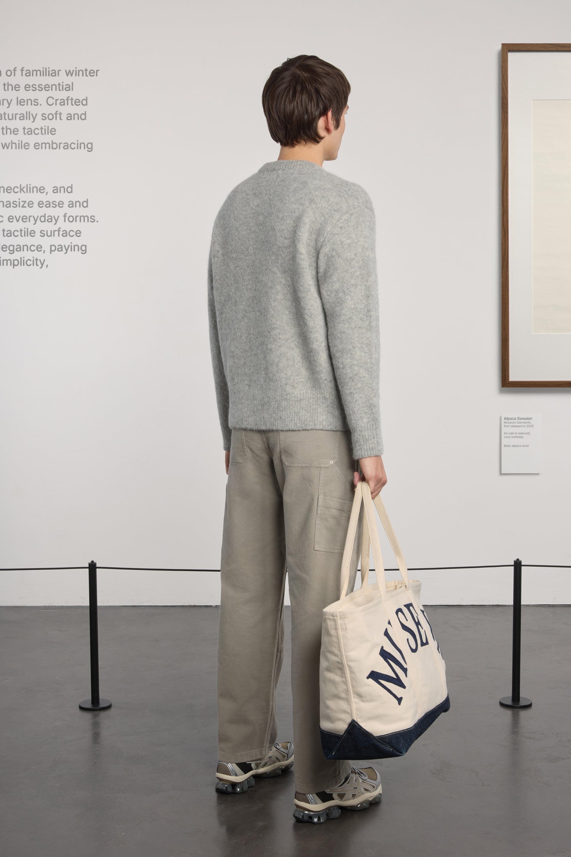 Alpaca Sweater - Gris