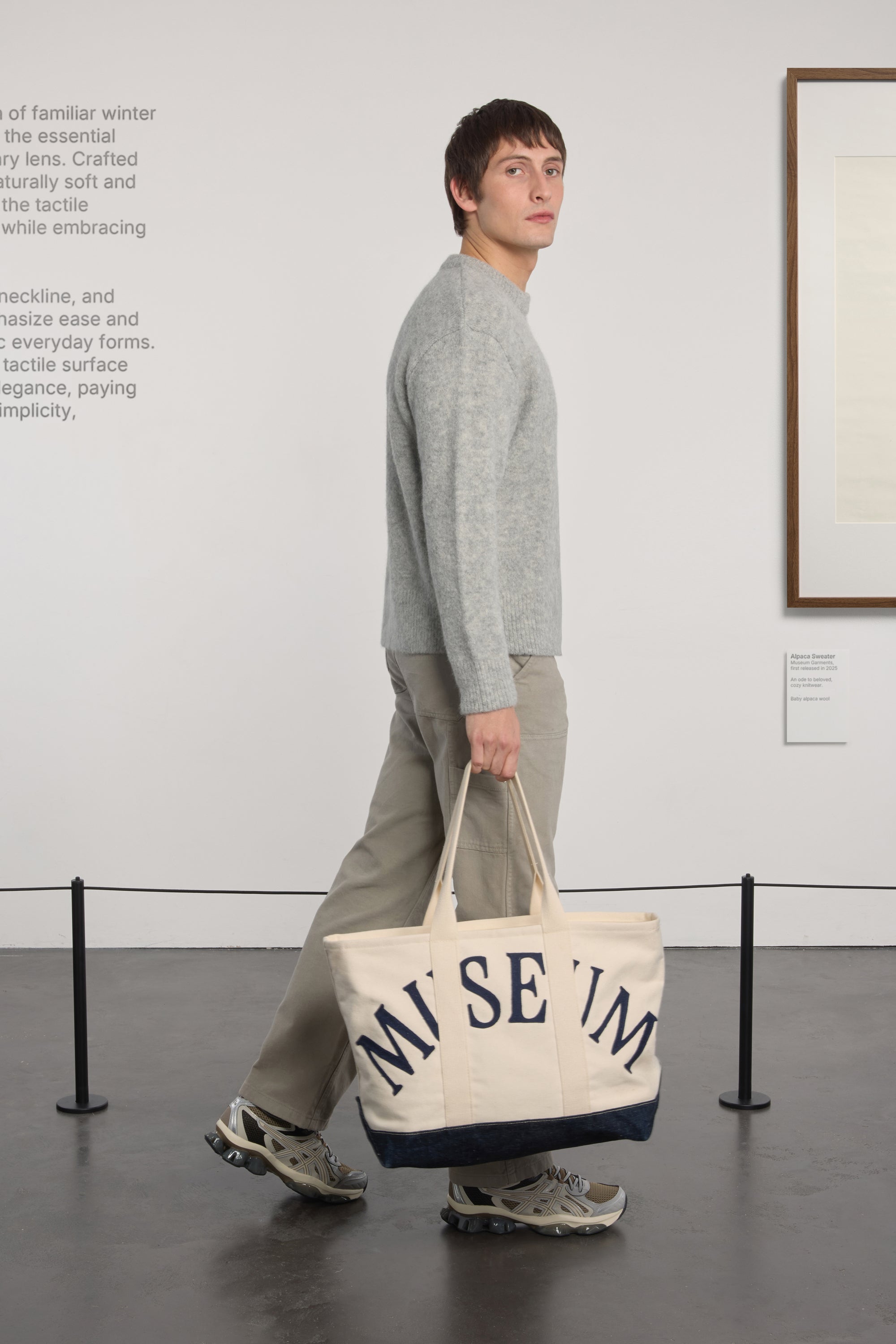 Alpaca Sweater - Gris