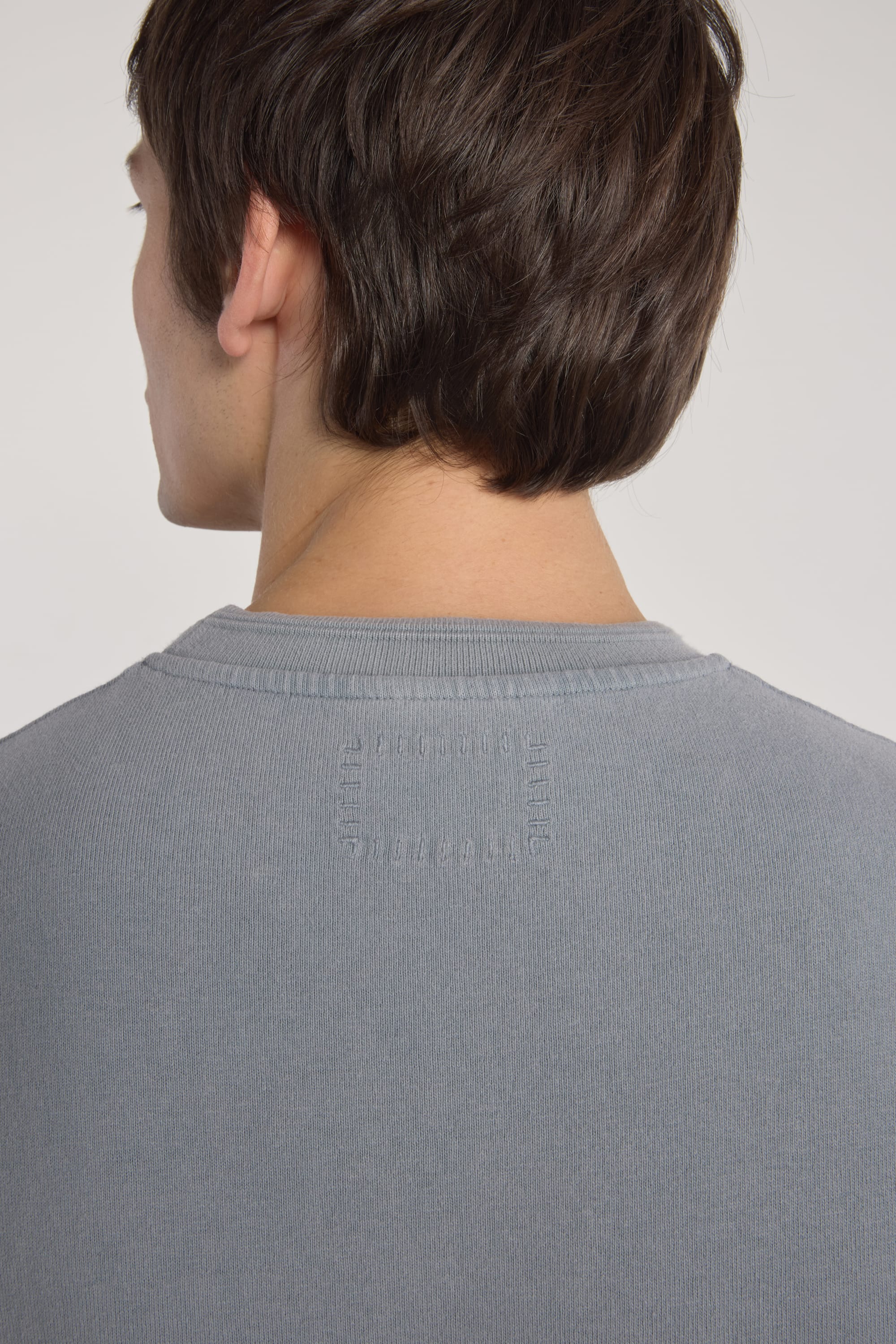 Athletic T-shirt - Recycled Heavy Jersey - Faded Blue