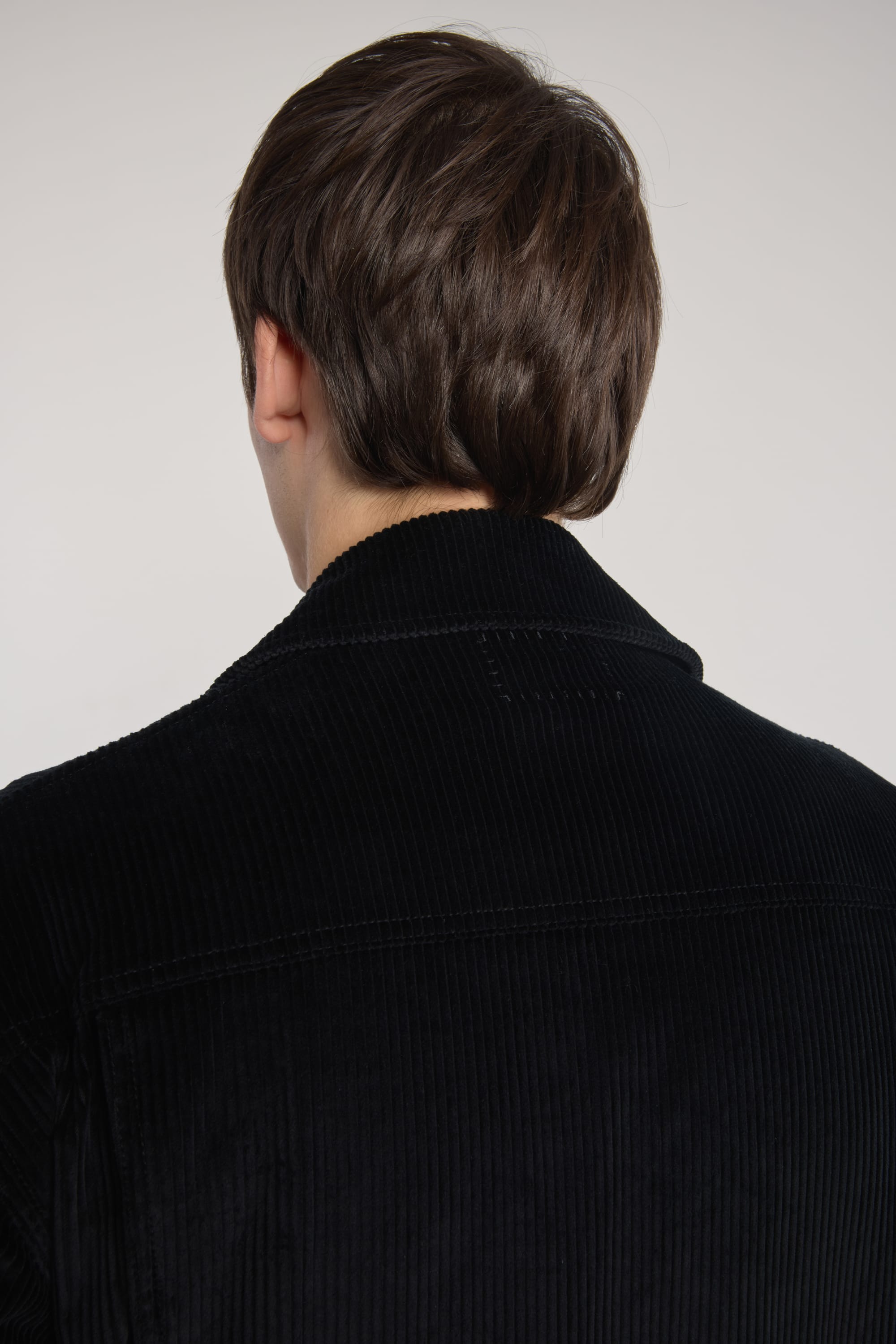 Exhibition Jacket Matelassée - Velours côtelé - Noir