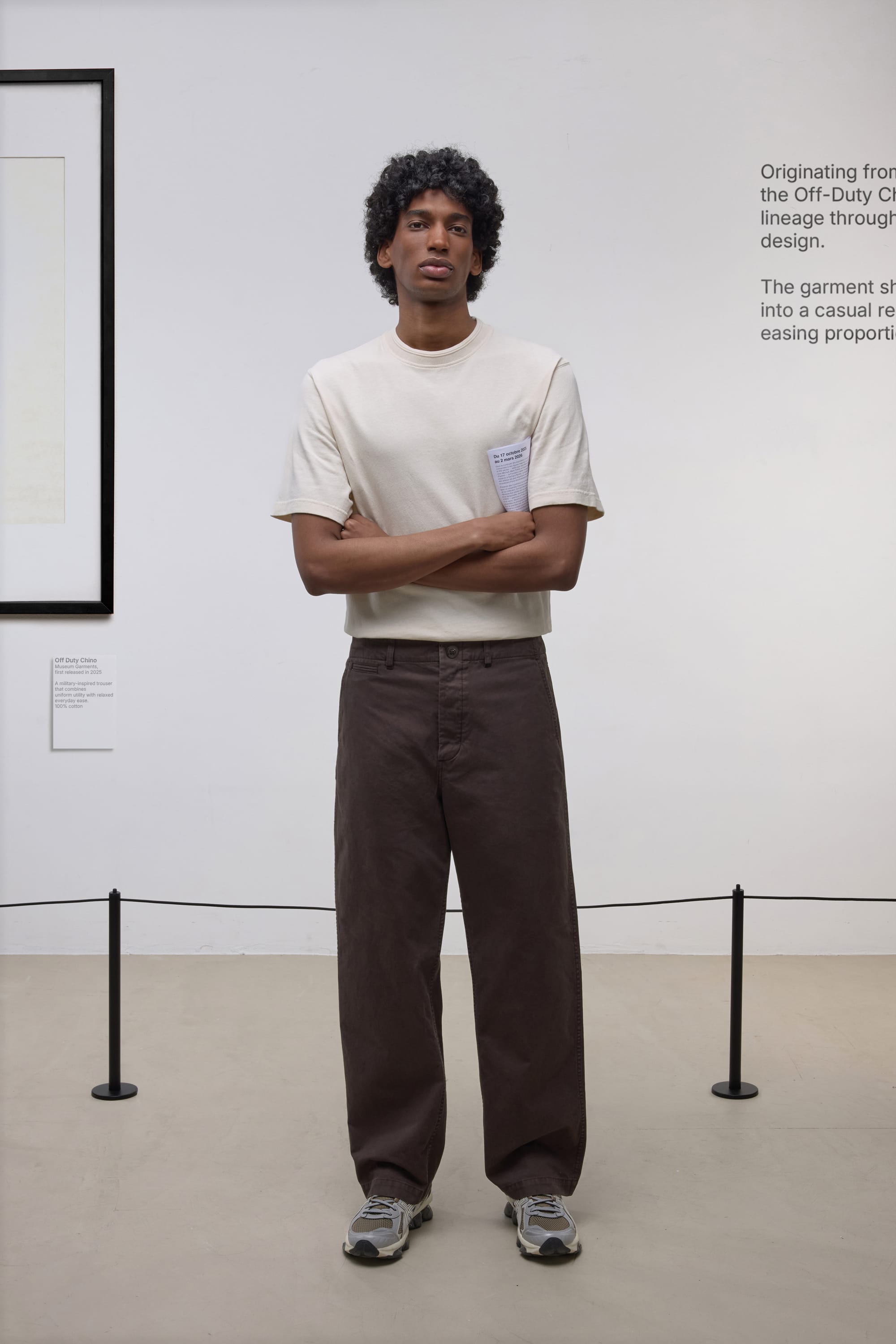 Off-Duty Chino - Dry Cotton Twill - Brown