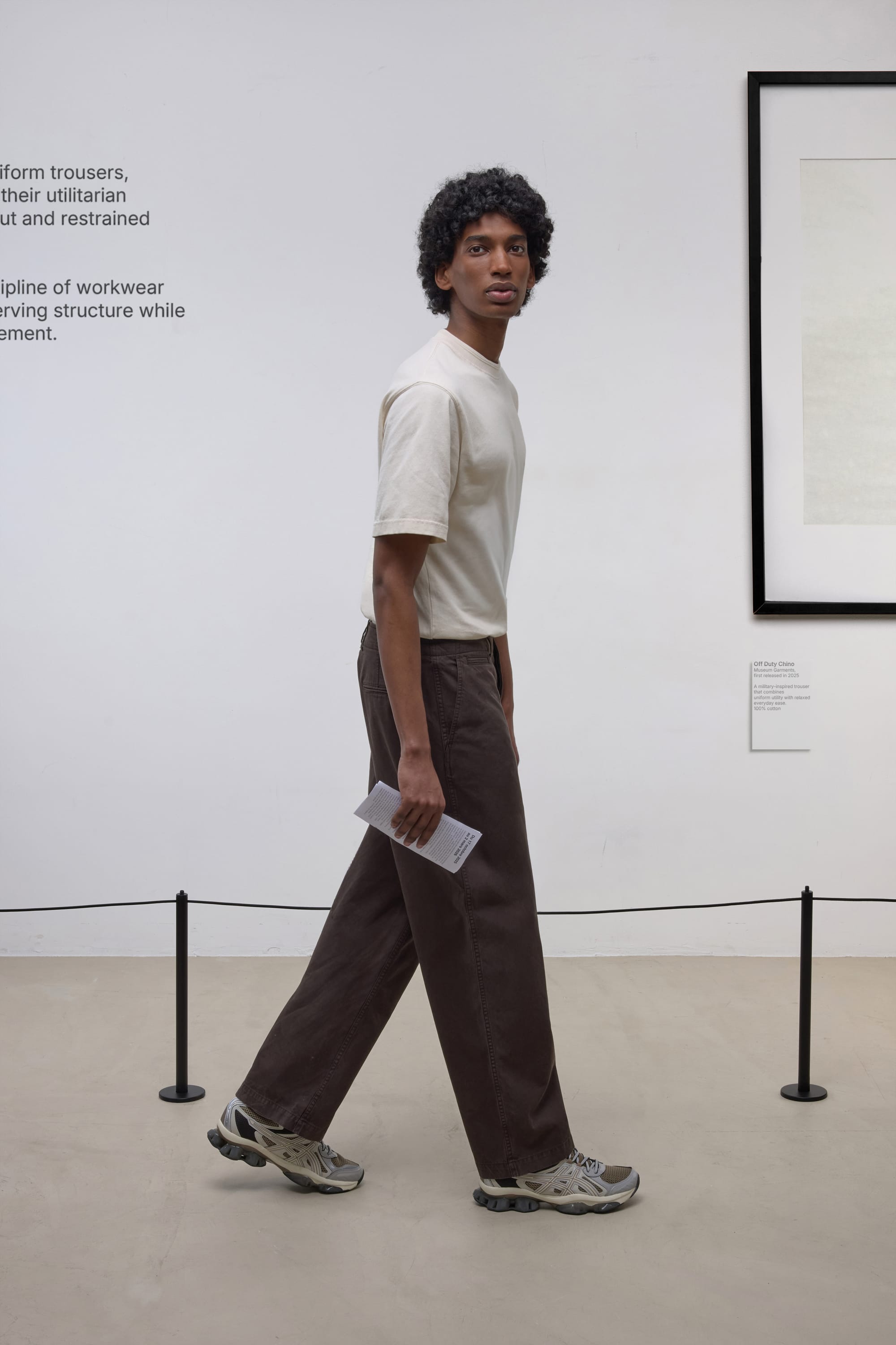 Off-Duty Chino - Dry Cotton Twill - Brown