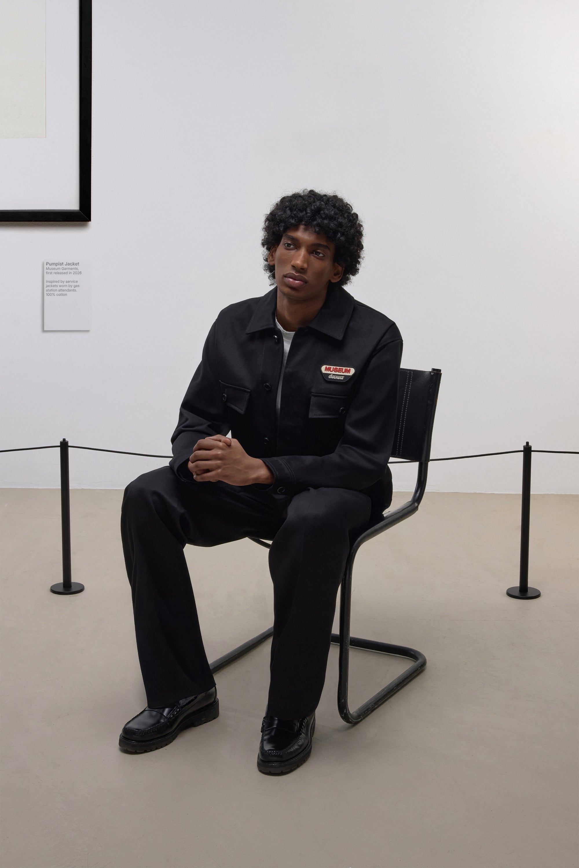 Pumpist Jacket - Cotton Sateen - Black