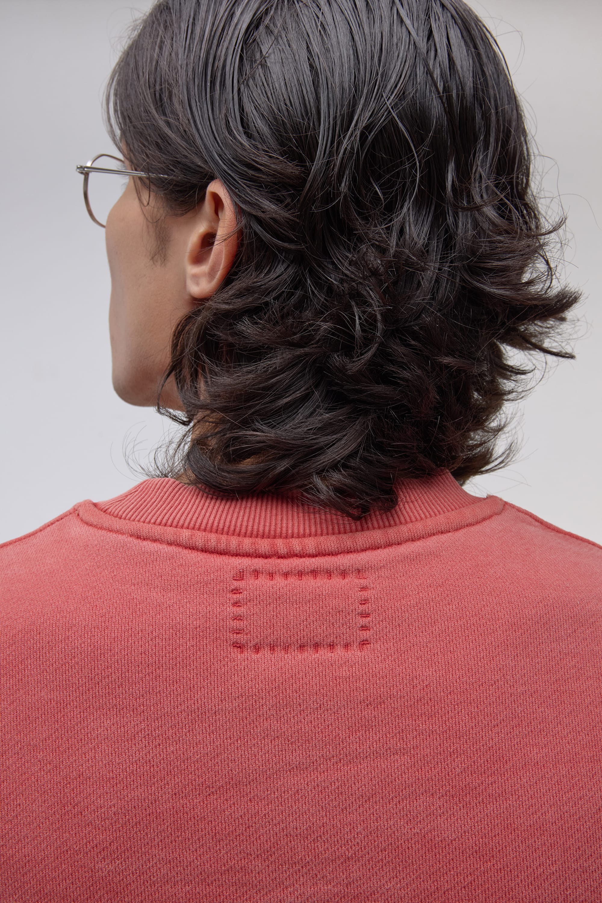 Athletic Sweatshirt - Faded Red